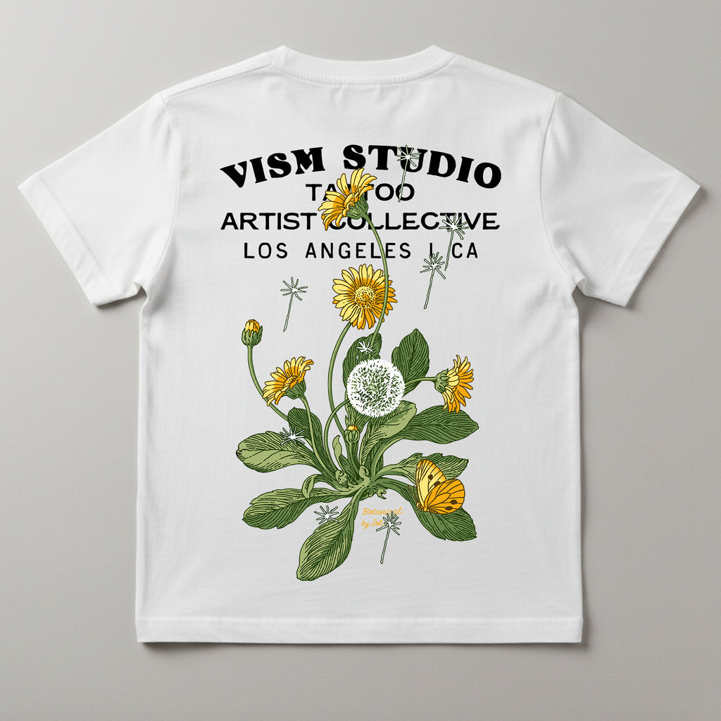 VISM Botanical Artist Tee – White