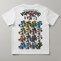 VISM Artist Racing Grid Tee – White