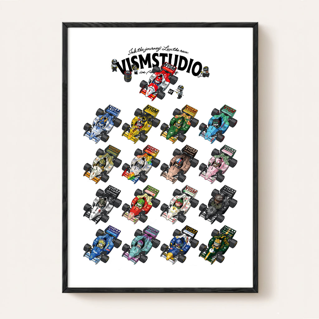VISM Artist Racing Archive (Fine Art Print)